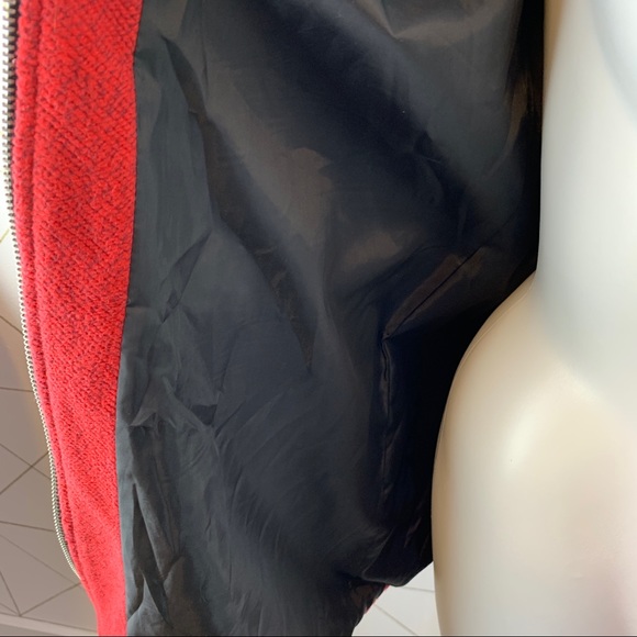 Stradivarius Women’s Faux Leather Accent Overcoat - Picture 8 of 11